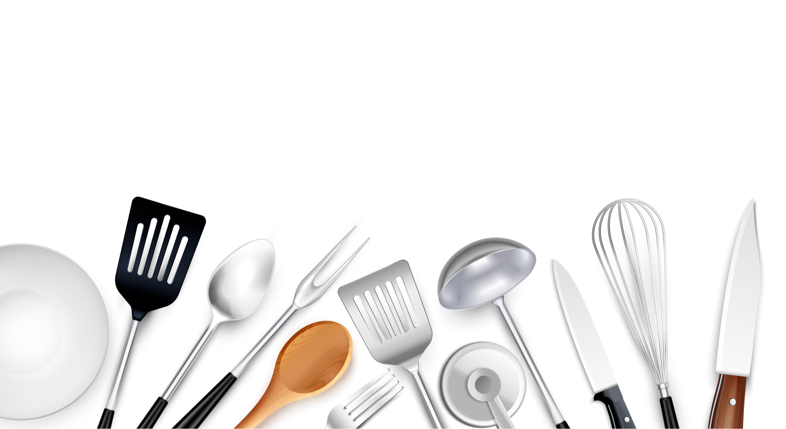 Realistic Cooking Tools Background Cooking tools background composition with realistic images of kitchenware items made of steel plastic and wood vector illustration SSUCv3H4sIAAAAAAACA3VRy07EMAz8Fcvnioe49QoLEhJiBccVBzcxXdM0XiVpF7Tqv+PsQ+LCzZMZ2+PJATvK4rA9oIQw5ZKoiEZsbxtkL0WTUMD2ZmkwFypT5mxaQ44K98Ye8WXI5lDfscXX7otdyWhdU2f4RbLjECiyThmX5qJ7VPVA0cNDkjj8J/9okHqO7qeutt2JA9PRycaoYV84jWdbs3jWU0mTl1rirI6C8XfVtp2oY33tE+224pLMnCr2nJ0VeK86SOyhqIYMHbmhTzqZRafjTrPUeGAvZQuJKUgu4kBG85dBP2GQ4rYc95QYpPCYYSTPlcmFOcAu0LGj3ryvx8+Wkyb4G/4VrCx56gLDav1+lL5x9GyqCM/rJ/jUNFp8DZbvGiI25zRPs/K1Z6d11MxG6WCfuSzLL6st7PfqAQAA
